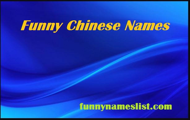 Funny-Chinese-Names