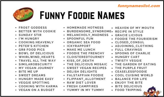 funny-names-for-foodies