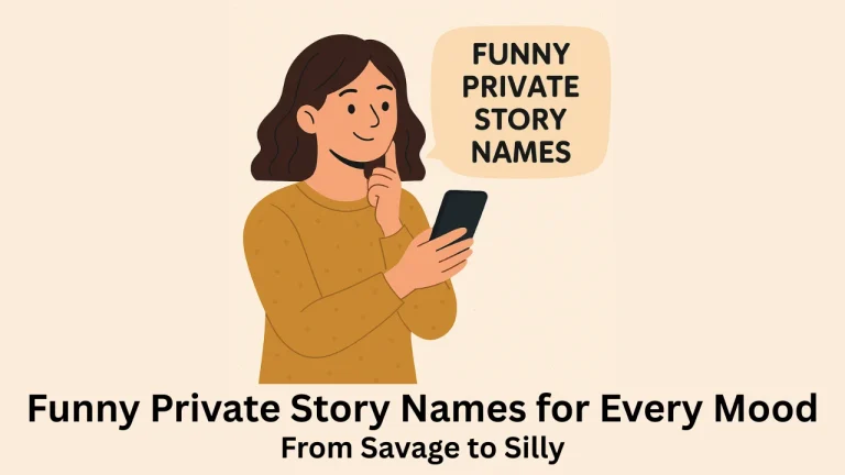 funny private story names